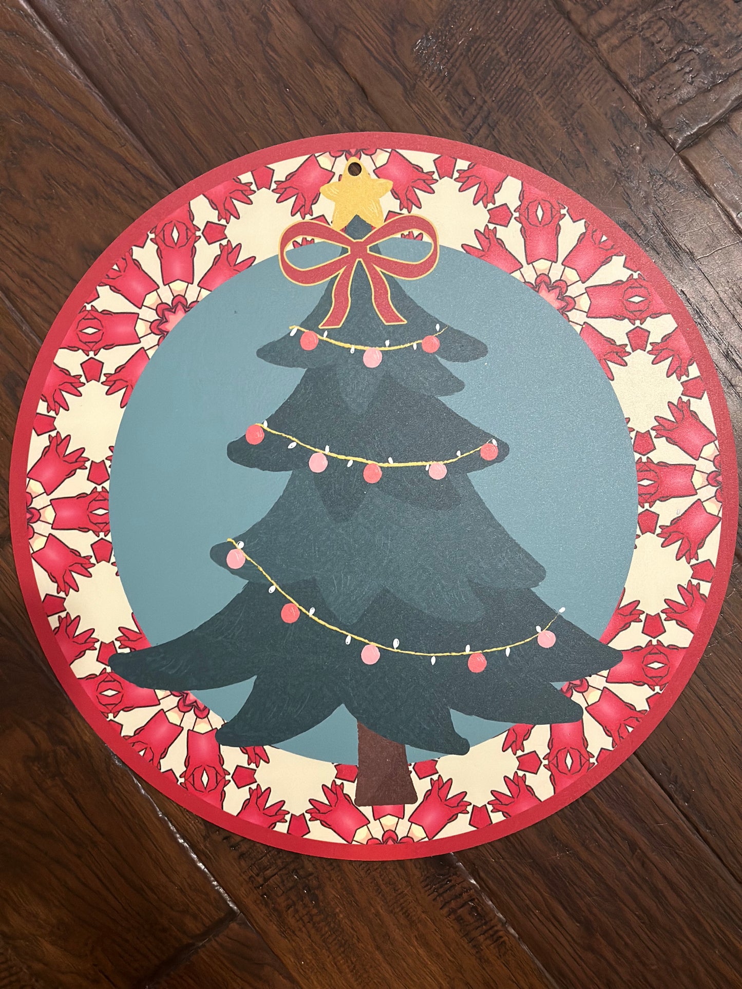 Christmas Tree Door Hanger