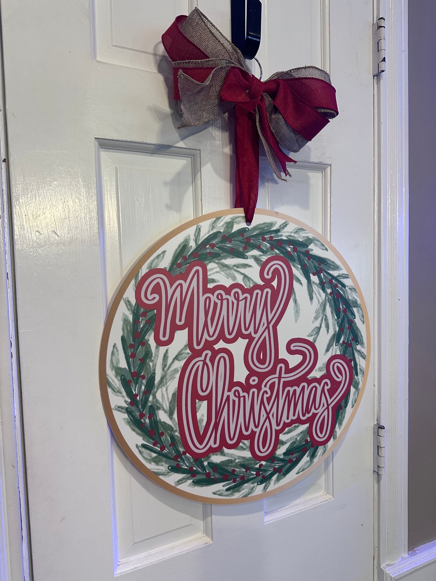 "Merry Christmas" Door Hanger